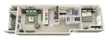Brothers Floorplan at The Charleston Port Orchard, Port Orchard, 98366