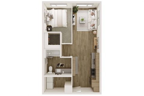 C2A Floor Plan at Rivulet, Washington, 98383