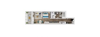 CANOE, Studio, 1 Bath at Marina Square, Washington