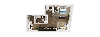 CATAMARAN, 1 Bed, 1 Bath at Marina Square, Washington, 98337