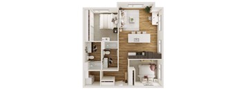 D2 Floor Plan at Rivulet, Silverdale 