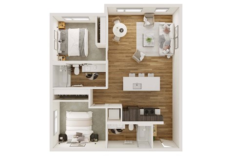 D4 Floor Plan at Rivulet, Silverdale, 98383