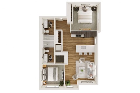 D5 Floor Plan at Rivulet, Washington, 98383