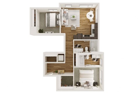 D6 Floor Plan  at Rivulet, Silverdale Washington