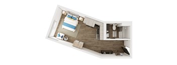 DOCKLINE, Studio, 1 Bath at Marina Square, Bremerton