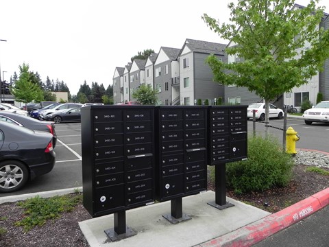 Parking lot at The Charleston Port Orchard, Port Orchard