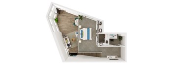 HITCH, Live Work Loft, Open 1 Bed, 1 Bath L2 at Marina Square, Bremerton