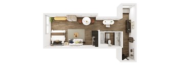 LOOP, Studio, 1 Bath at Marina Square, Bremerton, Washington