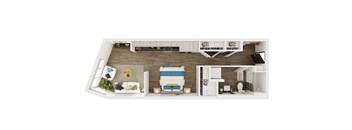 SALTBOX, Studio, 1 Bath at Marina Square, Bremerton, WA, 98337