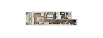 SEAPORT, Studio, 1 Bath at Marina Square, Bremerton, WA, 98337