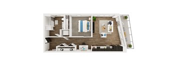 SKIFF, 1 Bed, 1 Bath at Marina Square, Washington
