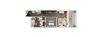 SLOOP, Open 1 Bed, 1 Bath at Marina Square, Bremerton, WA, 98337