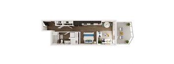 SPINNAKER, Studio, 1 Bath at Marina Square, Bremerton, WA