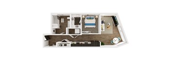 STARBOARD, Open 1 Bed, 1 Bath at Marina Square, Bremerton, Washington