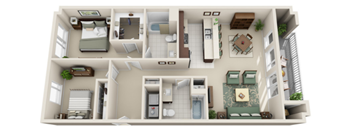 Stone Floorplan at The Charleston Port Orchard, Port Orchard, WA
