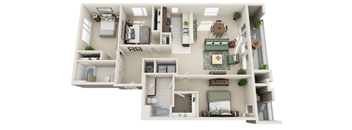 Townsend Floorplan at The Charleston Port Orchard, Port Orchard, 98366