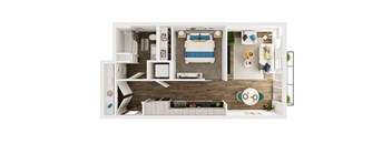 YACHT, Open 1 Bed, 1 Bath at Marina Square, Bremerton, WA, 98337