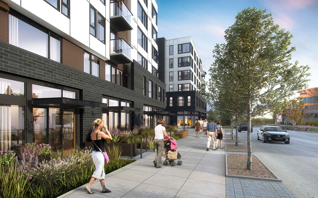 Outdoor Living Area at Marina Square, Bremerton, WA
