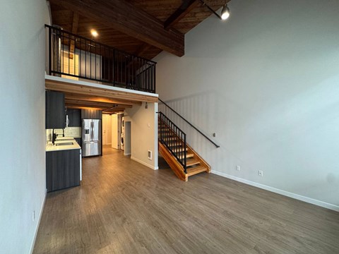 wooden flooring at B Flats Apartments, Bremerton, WA, 98337