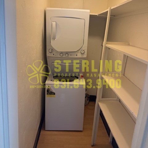 A Sterling brand water heater in a room.