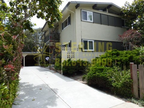 A house with a driveway and a garage.