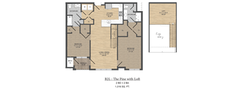 B2 Pine w/Loft