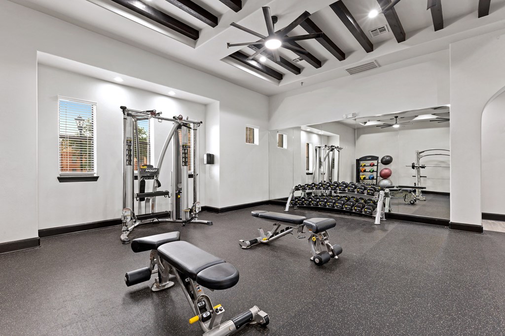 Gym at Bella Madera Apartments, Texas, 75056