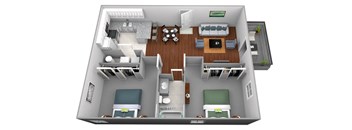 2 Bedroom Apartment Bentonville