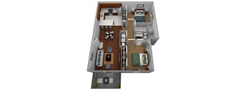 2 Bedroom Apartment Bentonville