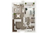 one bedroom one bath luxury apartment