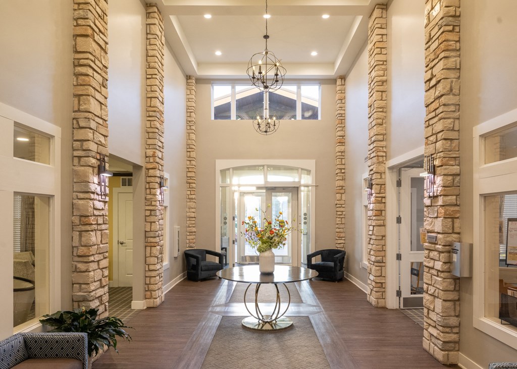 Entrance of Aspen Ridge 55+ Apartment Community in Olathe, KS
