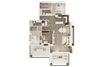apartment in Overland Park, KS with 2 bedrooms and 2 baths