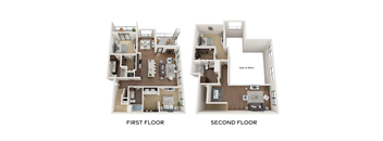 3 bed 3 bath A at The Residences at Galleria, Kansas