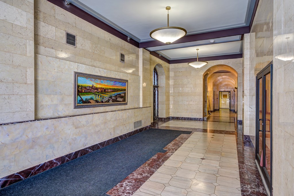 Lobby entrance to the Equitable building at The Equitable Building, Des Moines