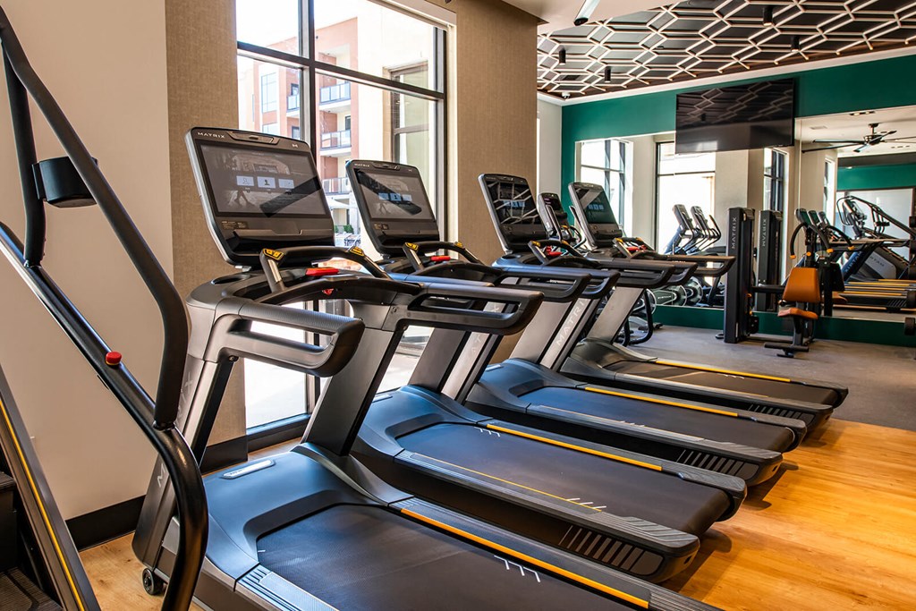 Treadmills at The Residences at Galleria, Overland Park, KS, 66211