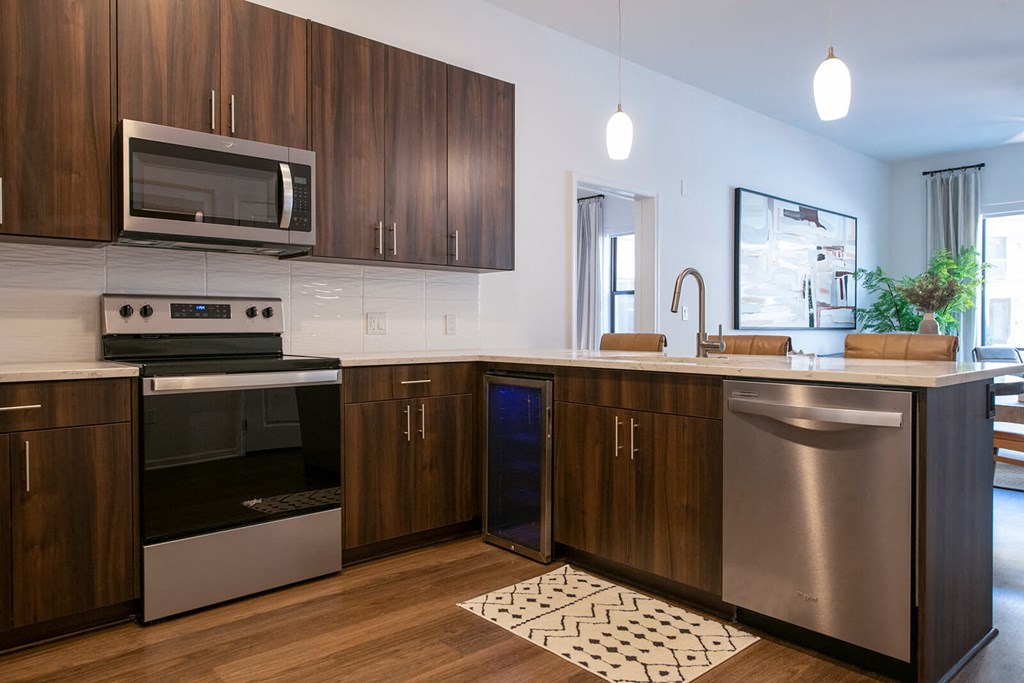 Kitchen light at The Residences at Galleria, Overland Park