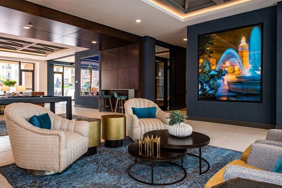 Clubhouse area at 44 Washington, Kansas City, MO