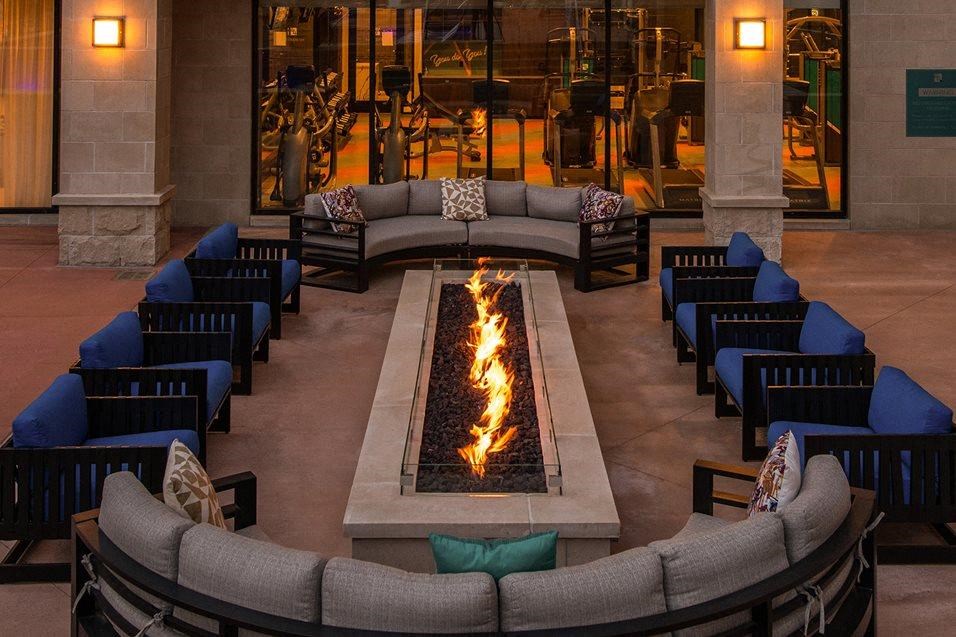 firepit area at 44 Washington, Missouri, 64111