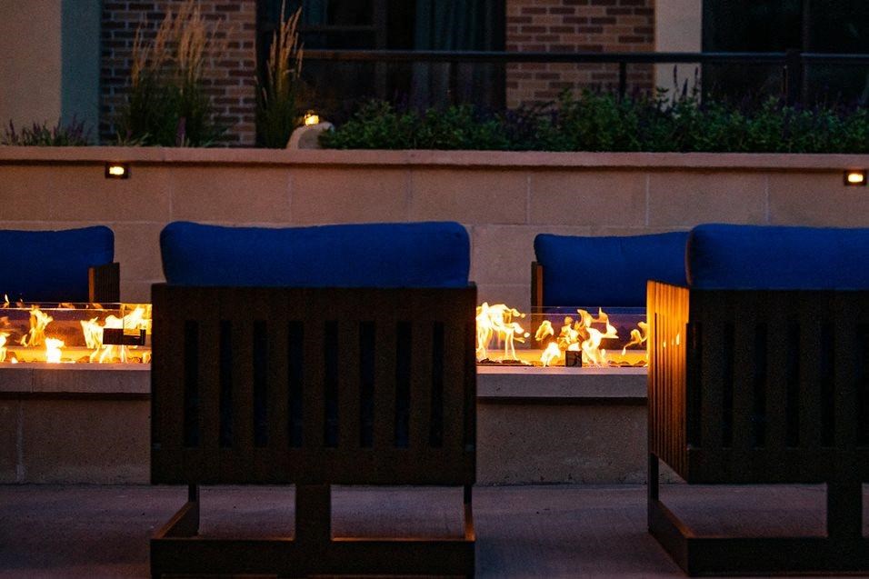 Firepit at 44 Washington, Kansas City, MO