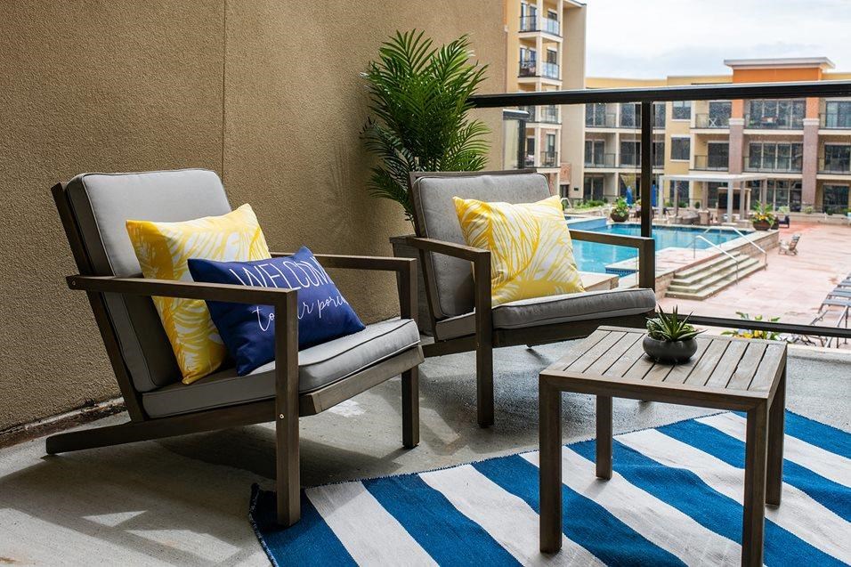 Balcony view at 44 Washington, Missouri, 64111