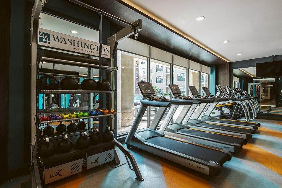 Treadmill at 44 Washington, Kansas City, MO