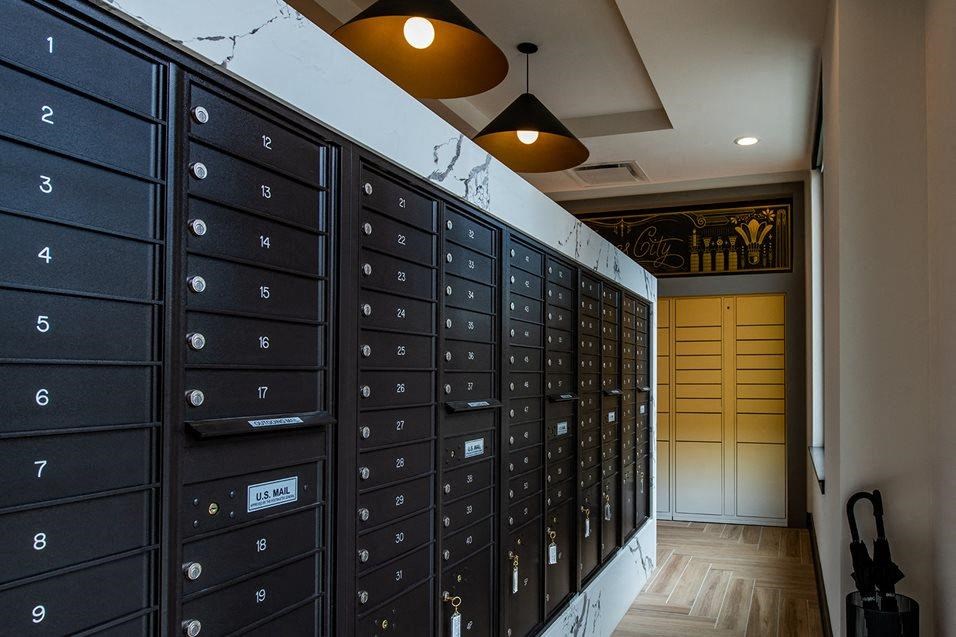 Mailroom at 44 Washington, Kansas City