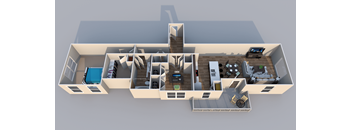 Spacious Apartment  at EdgeWater at City Center, Lenexa, KS, 66219