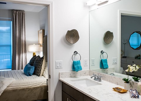 Bathroom at The Villas at Waterside, Lenexa, KS