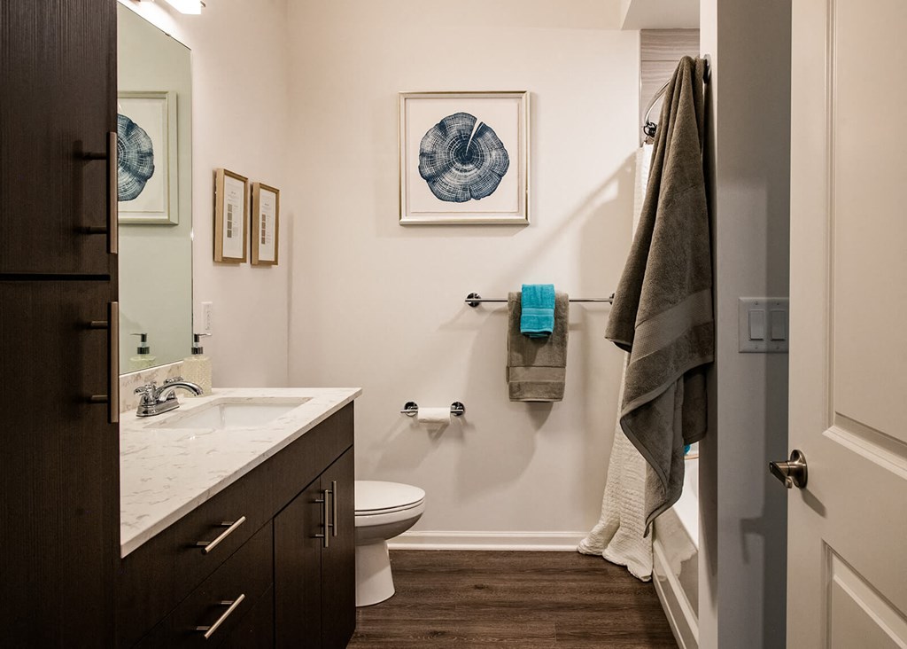 Bath at The Villas at Waterside, Lenexa, KS, 66214