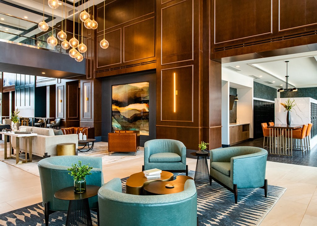 Couch at The Villas at Waterside, Lenexa