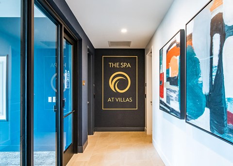 Lobby area at The Villas at Waterside, Kansas, 66214