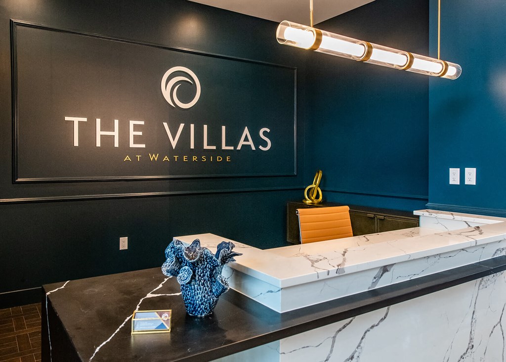 Lobby at The Villas at Waterside, Kansas, 66214