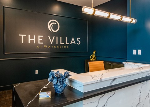 Lobby at The Villas at Waterside, Kansas, 66214