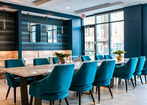 Searing area at The Villas at Waterside, Lenexa